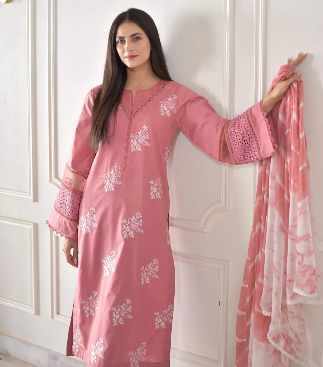 JENIFER EMBROIDED 3-PC