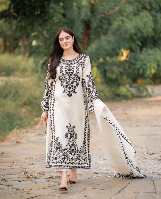 Dur-e-Fishan - 3 Piece Suit