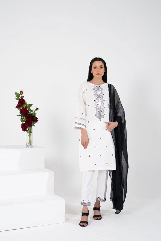 Noor Jahan - 3 Piece Suit