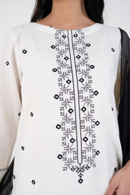 Noor Jahan - 3 Piece Suit