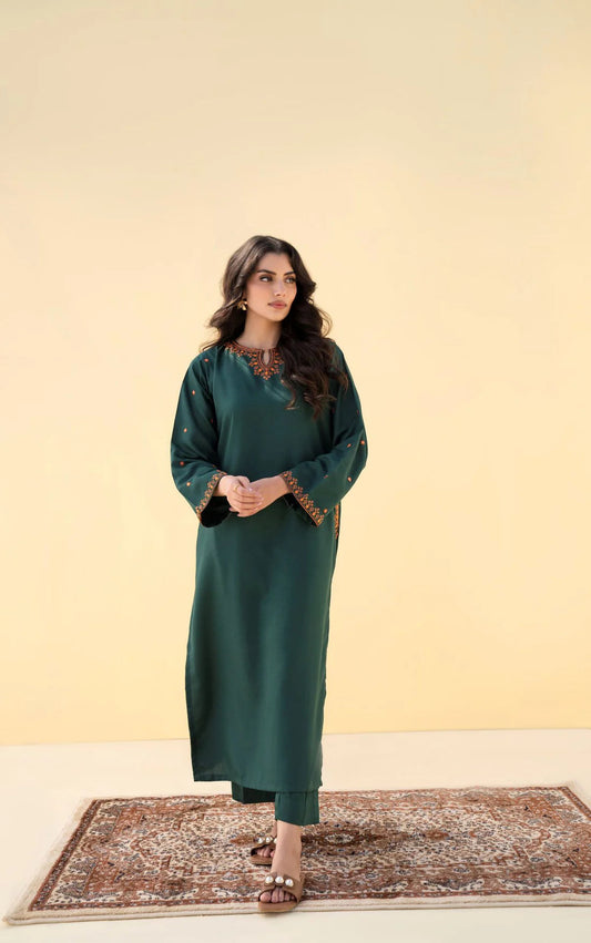 Dark Green - 2 Piece Suit
