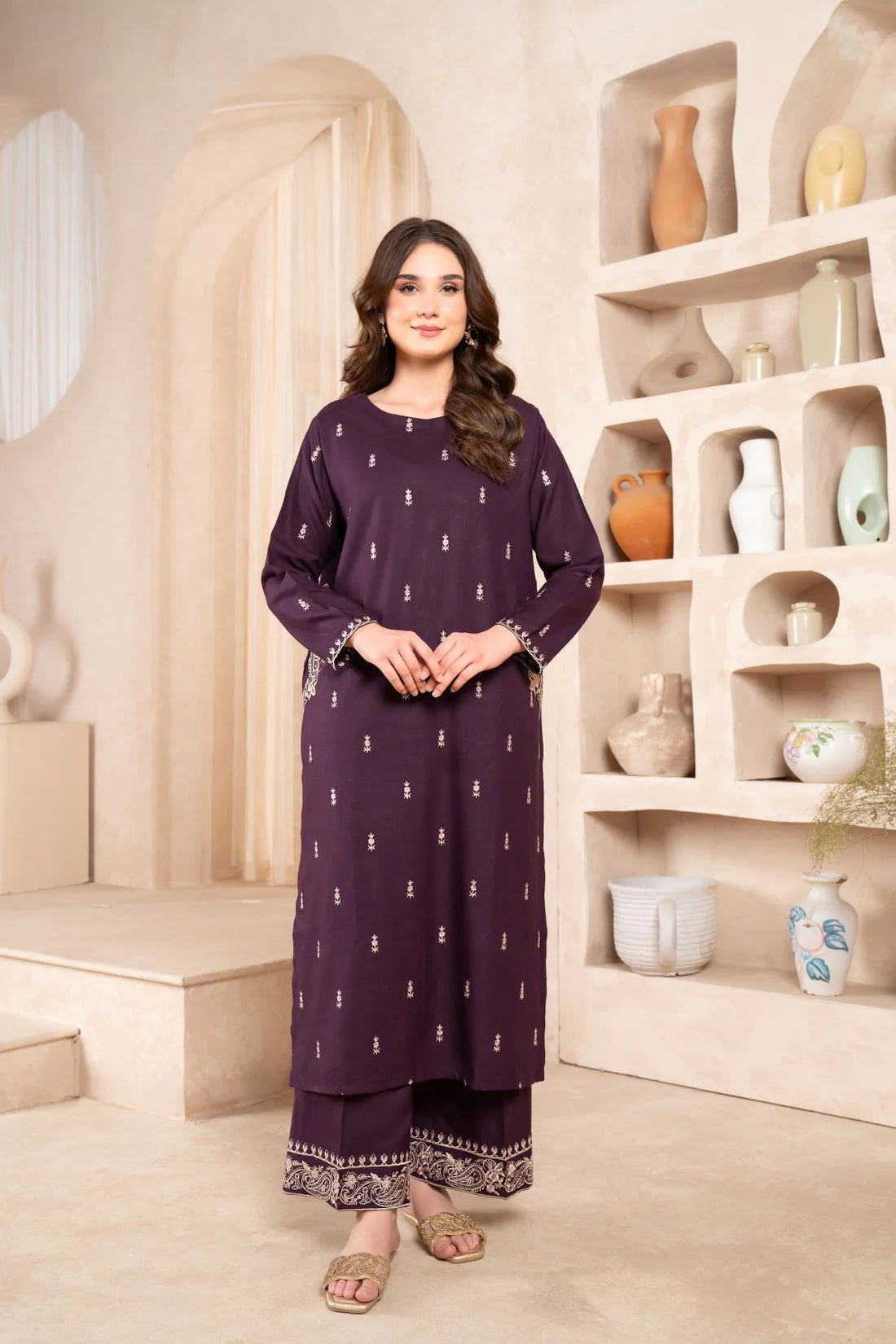 Purple Iris - 2 Piece Suit