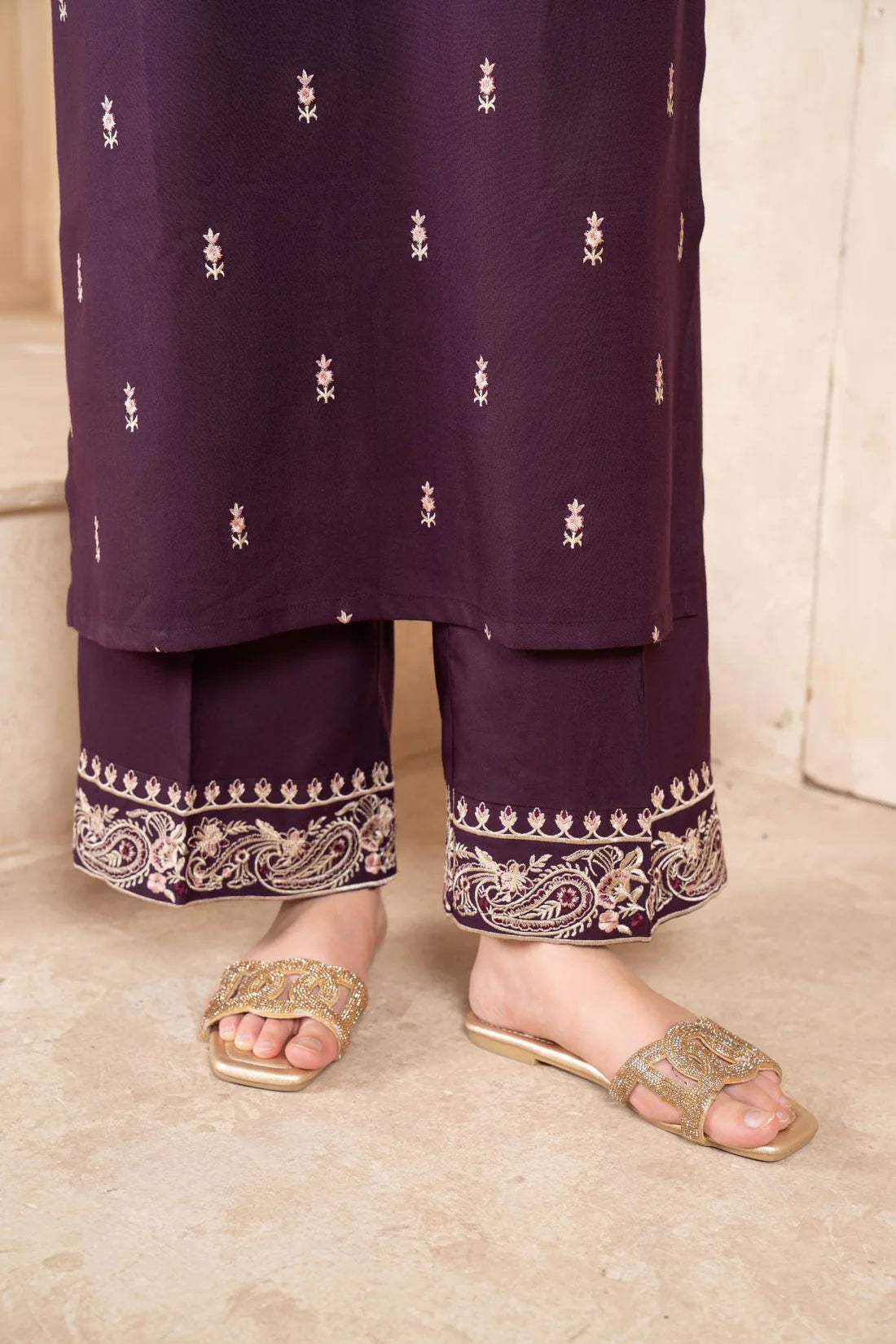 Purple Iris - 2 Piece Suit